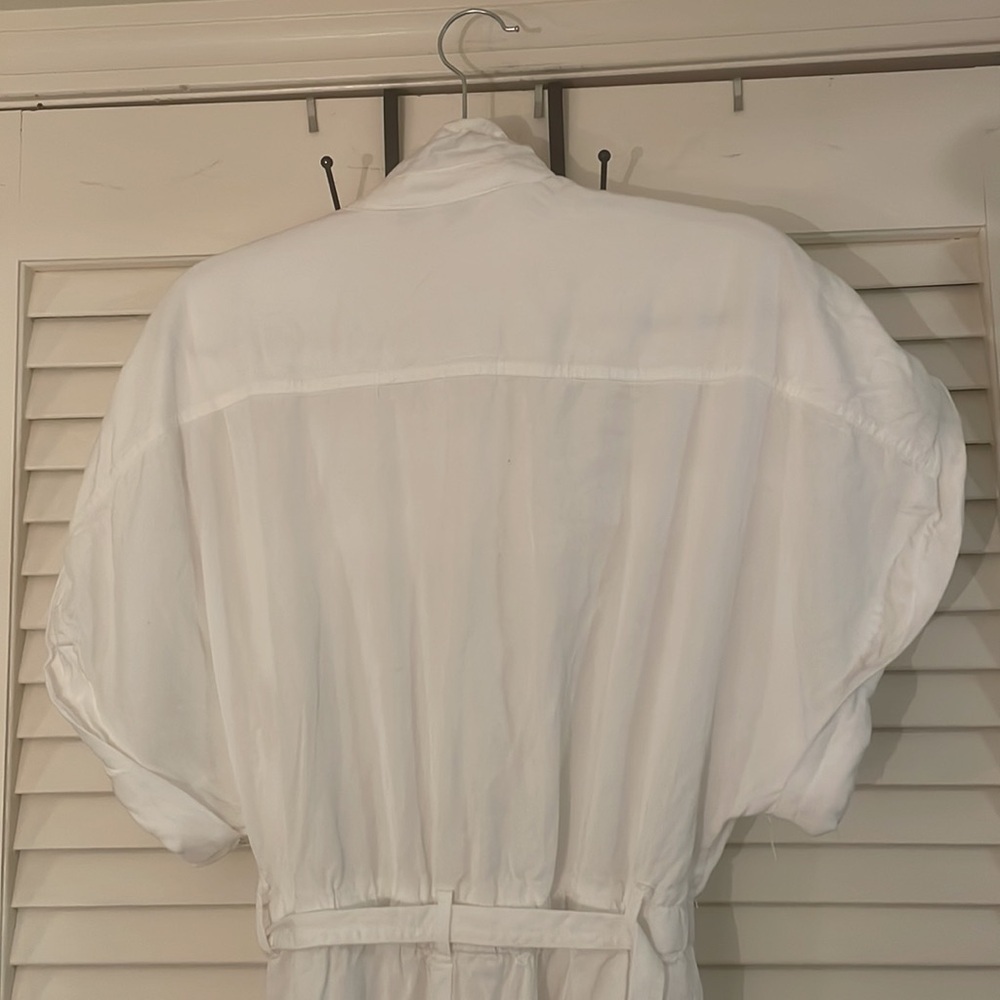NWT Young Fabulous & Broke White Soft Belted and Cuffed Jumpsuit - Picture 10 of 11